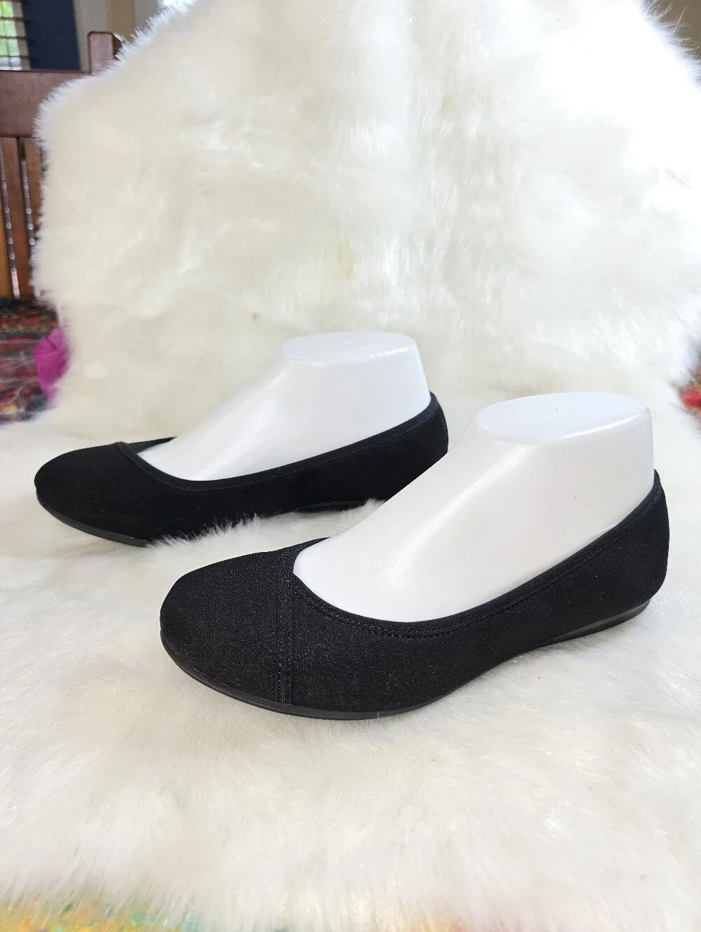 EasySpirit Guliana Classic Black Women's Ballet Flats